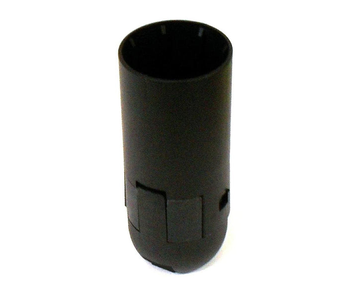 05164 - Continental Lampholder 10mm SBC Smooth Skirt Black