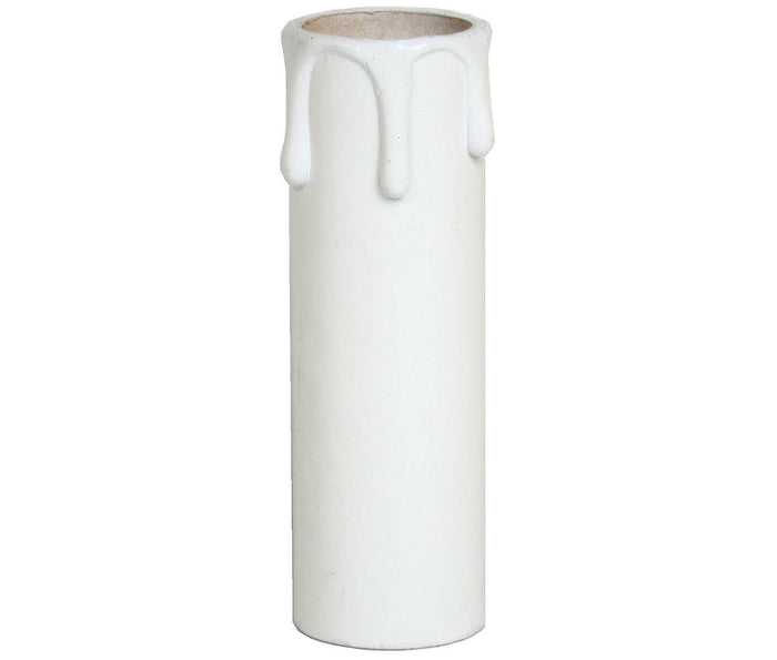 05185 - Plastic Candle Drip White - 24 x 85mm