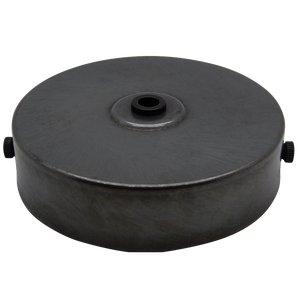 05867 - Ceiling Rose Bronze Flat 100mm Ø - Lampfix - Sparks Warehouse