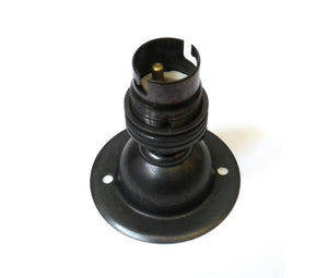 05421 - Battenholder BC Bronze Domed 65mm Ø - Lampfix - sparks-warehouse