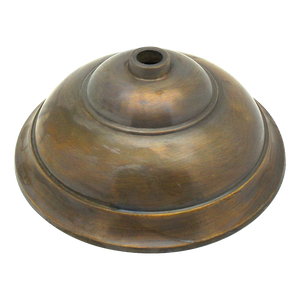 05134 Hampstead Antique Brass Ceiling Cup Height 48mm Ø120mm - Lampfix - Sparks Warehouse