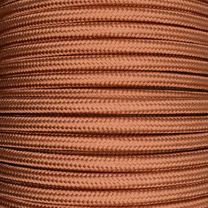 01026 Round Braided Flex 3 core 0.75mm Copper, mtr - Lampfix - Sparks Warehouse