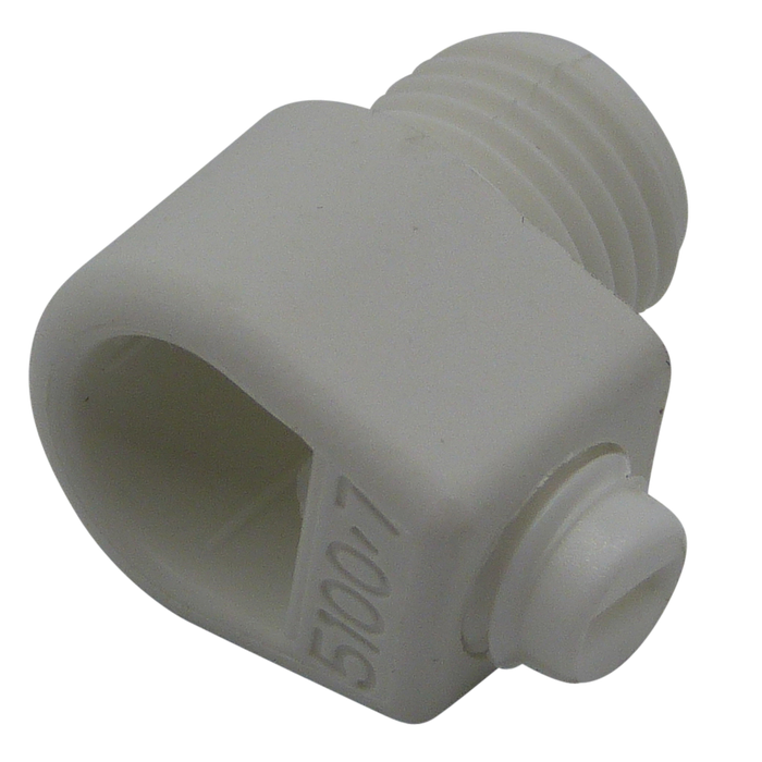 05251 - Cordgrip Adaptor with Side Screw White Male 10mm
