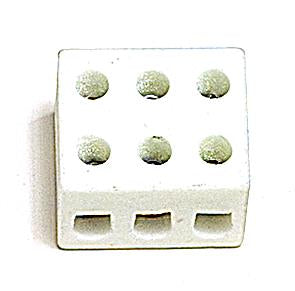02080 Porcelain Connector 5A 3 way