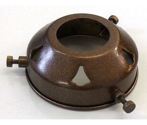 05757 - 2¼" Antique Brass Gallery 29mm hole - Lampfix - sparks-warehouse