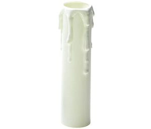 05195 Plastic Drip White 24x100 - White Plastic - Lampfix - Sparks Warehouse