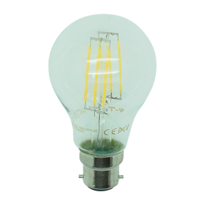 15154 - 6W BC Clear LED Filament GLS - Lampfix - Sparks Warehouse