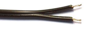 01788 - American 2 core UL Rated Flex Black SPT2 - Lampfix - sparks-warehouse