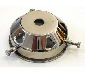 05652 - 2¼" Nickel Gallery 10mm hole - Lampfix - Sparks Warehouse