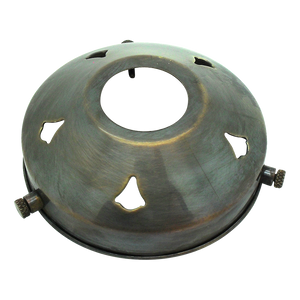 05782 - 3¼" Antique Brass Gallery 29mm hole - Lampfix - Sparks Warehouse