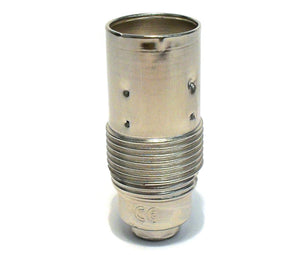 Lampfix 05020 Ecofix Continental L/H 10mm SES Nickel Half Threaded Lampholder LampFix - Sparks Warehouse