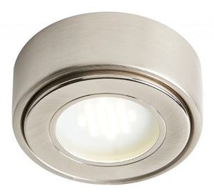 Forum Lighting Culina Laghetto 1.5w CW LED Circ Surf - CUL-21625 - Satin Nickel