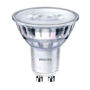 Philips CorePro LEDspot 4-50W GU10 840 36D DIM - Corepro LEDspot GU10 PAR16 4W 350lm 36D - 840 Cool White | Replaces 50W