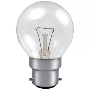 Bellight  25W 230-240V BC/B22 Clear Round Golf Ball