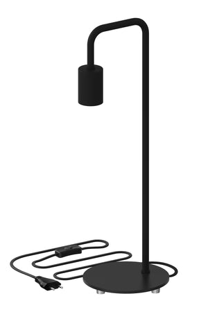 Calex 941100 - U-Line table lamp black E27 -  height 53 cm