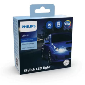 Philips 11258U3021X2 P14.5s 18W 6000K H1 (448) Halogen Bulbs