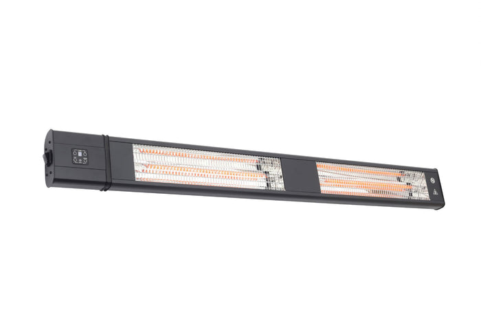 Glow ZR-32301 Wall Mounted Patio Heater with Remote Control and Timer - IP65
