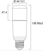 TOLEDO STICK V4 1600LM 840 E27 SL LED Tubular Sylvania - The Lamp Company
