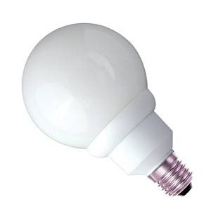 PLCG15ES-82-BE - CFL Globe 90mm - 240v 15W E27 Energy Saving Light Bulbs Bell - The Lamp Company