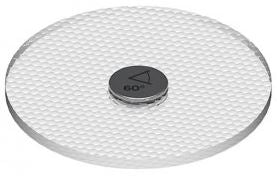 01149 - Soraa - Snap Lens - 4in Circular Beam Spreader 60°