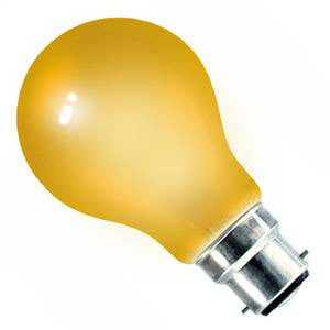 GL15BC-A-CR - 240v 15w Ba22d Amber