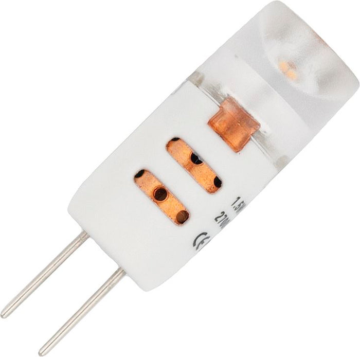 Schiefer 022453027 - LED G4 T10x32mm 10-30V 10V/60Lm 30V/90Lm 1.2W 827 350deg DC Dim