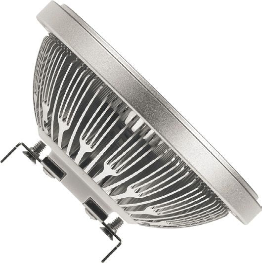 Schiefer 023612532 - LED AR111 G53 111x61mm 36V(repl.12V) 550Lm 12W 827 15deg DC Dim+driver