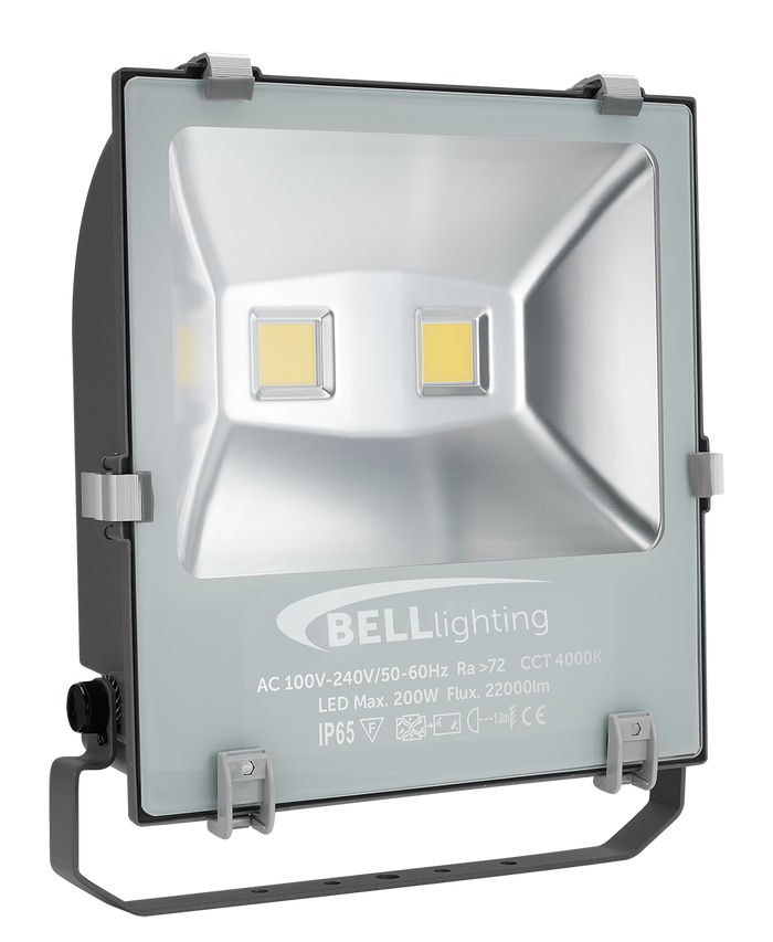 Bell 04463 - 200W Skyline Pro Marine Grade Floodlight - Photocell, 4200K