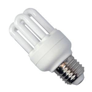 PLCT9ES-82-BE - Micro Superlux 6U T2 - 240v 9W E27 Energy Saving Light Bulbs Bell - The Lamp Company