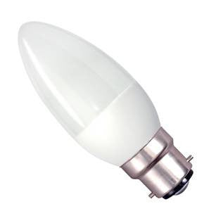 05070-BE - Power LED Candle - 240v 2W B22d LED Bulbs Bell - The Lamp Company
