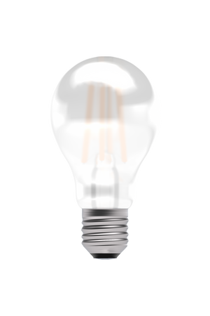 Bell 05124 - 6W LED Filament Satin GLS - ES, 2700K LED Filament GLS - Non Dimmable Bell - The Lamp Company