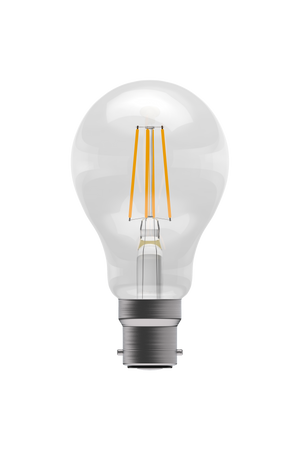 Bell 05300 - 4W LED Filament Clear GLS Dimmable - BC, 2700K LED Filament GLS - Dimmable Bell - The Lamp Company