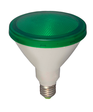 Bell 05651 - 15W LED PAR 38 External - ES, Green LED External PAR40 Bell - The Lamp Company