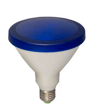 Bell 05653 - 15W LED PAR 38 External - ES, Blue LED External PAR42 Bell - The Lamp Company