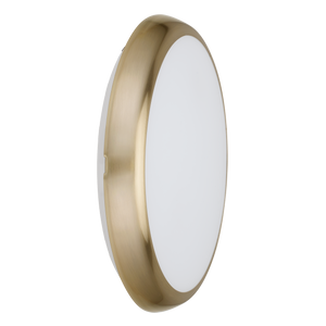 Bell 06758 - Antique Brass Trim Ring for 12W Deco Slim LED Bulkhead DECO Slim LED Bulkhead Bell - The Lamp Company