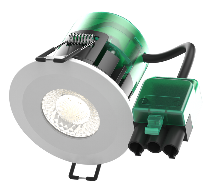 Bell 08186 - 7W Firestay LED CCT 3 Way Selectable Colour Switch Downlights - Dim, P&P, 3 Colour, 60° Beam Angle