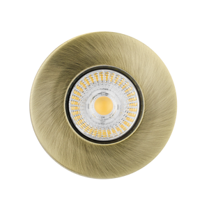 Bell 08202 - Antique Brass Magnetic Bezel for Firestay LED CCT 3 Way Selectable Colour Switch Downlights Downlights Bell - The Lamp Company