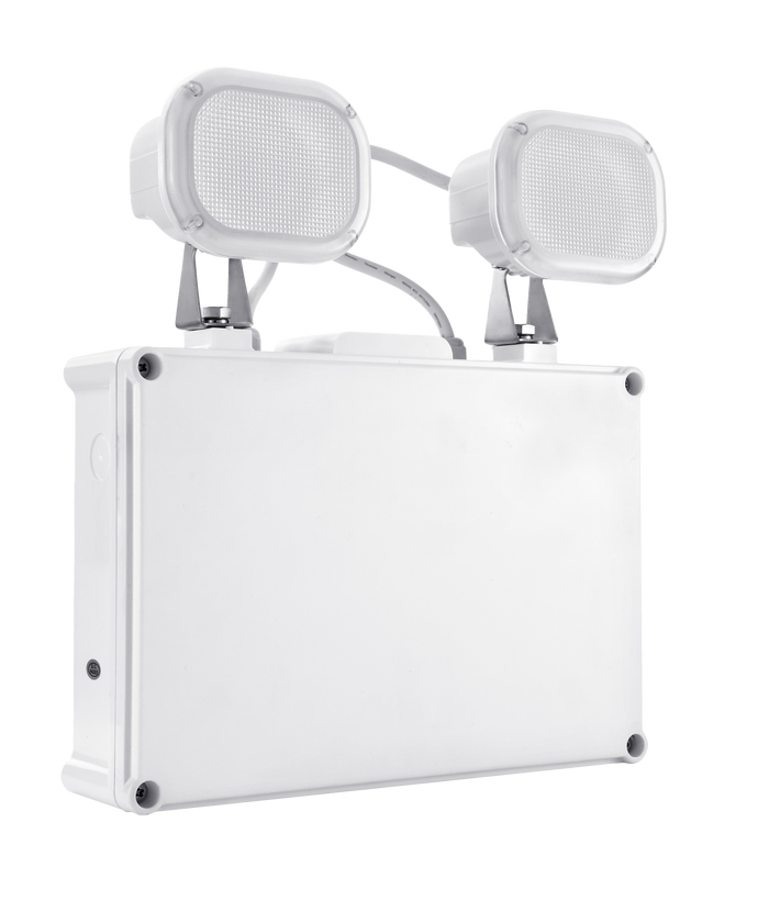 Bell 09047 - 6W Spectrum LED Emergency Twinspot IP65 Non Self Test Non Maintained