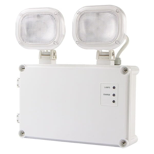 Bell 09089 - Spectrum 12W LED Emergency Twin Spot - 4000K, IP65, Self Test