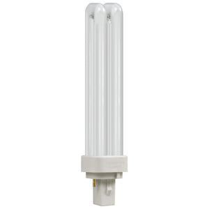 Crompton CLD18SWW - CFL Double Turn D Type • 18W • 3000K • G24d-2 2-Pin