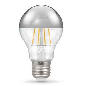 Crompton LED Crown Silver GLS 2700K 5W 240V ES Dimmable