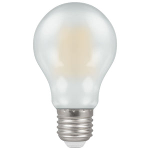 Crompton LED Filament GLS 7.5W 240V Very Warm White E27 Pearl Dimmable