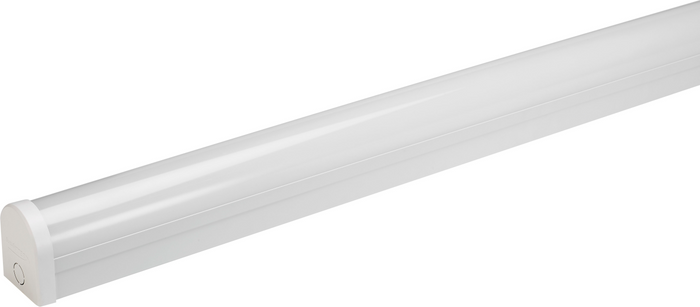 Bell 10229 - 50W Ultra LED Integrated Batten - 4000K, Single Emergency with Microwave Sensor + Corridor Dim Function  1795mm (6ft)