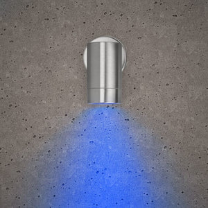 Bell 010450 - Luna GU10 Wall Light - Fixed Single, 316 Stainless Steel, IP65 Bell Light Bulbs bell - The Lamp Company