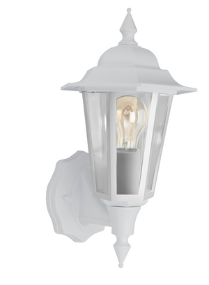 Bell 10362 - Retro Lantern White (lamp not included) Retro Vintage Lanterns Bell - The Lamp Company