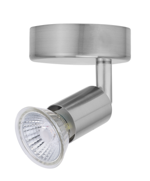 Bell 10374 - Luna GU10 Ceiling Spotlight - Single, Satin Luna Decorative Ceiling Spot Lights Bell - The Lamp Company
