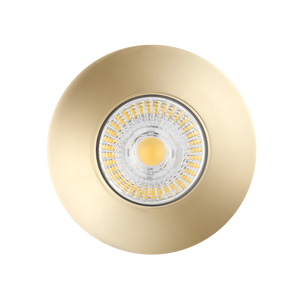 Bell 10519 - Brass Magnetic Bezel Firestay LED Integrated Downlight Bell - The Lamp Company