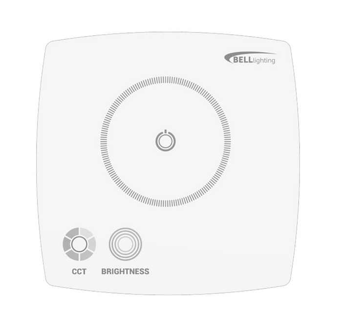Bell 10556 - Wall Plate for Firestay LED Smart Connect - White