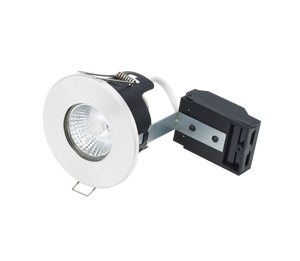 Bell 10650 - Fire Rated MV/LV Showerlight - White Downlights Bell - The Lamp Company