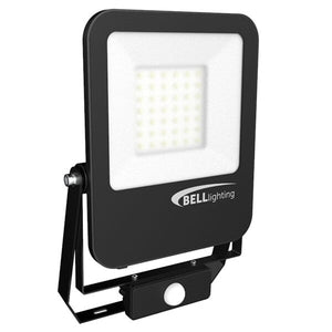 Bell 010722 - 20W Skyline Vigor PIR Floodlight - 4000K Bell Light Bulbs bell - The Lamp Company